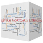 A block that says reverse mortgage