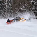 Snowmobile crashes